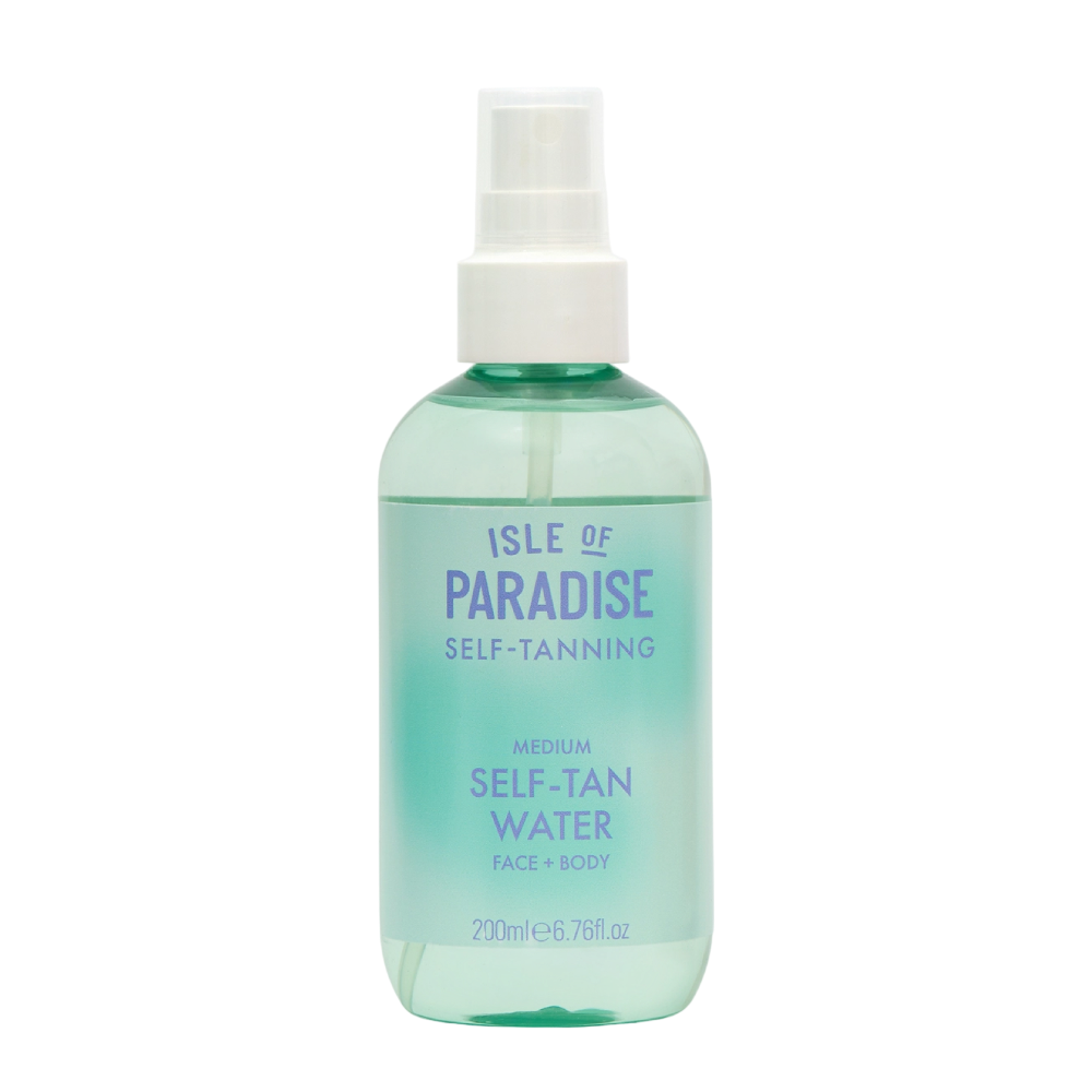 ISLE OF PARADISE Self-Tanning Water Medium 200ml - Міст для автозасмаги у відтінку Medium ISLE OF PARADISE Self-Tanning Water Medium 200ml - Міст для автозасмаги у відтінку Medium